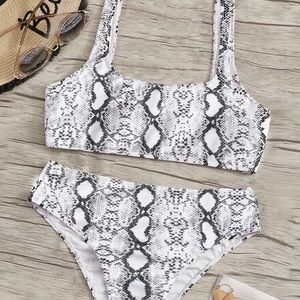 Shein Snakeskin Bikini
